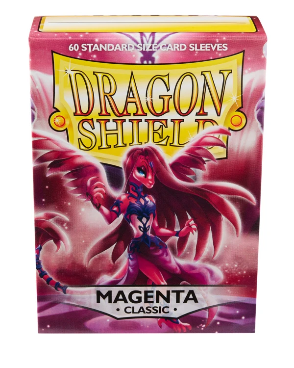Koszulki na karty Dragon Shield Standard Classic - Magenta - 60 sztuk 1.jpg