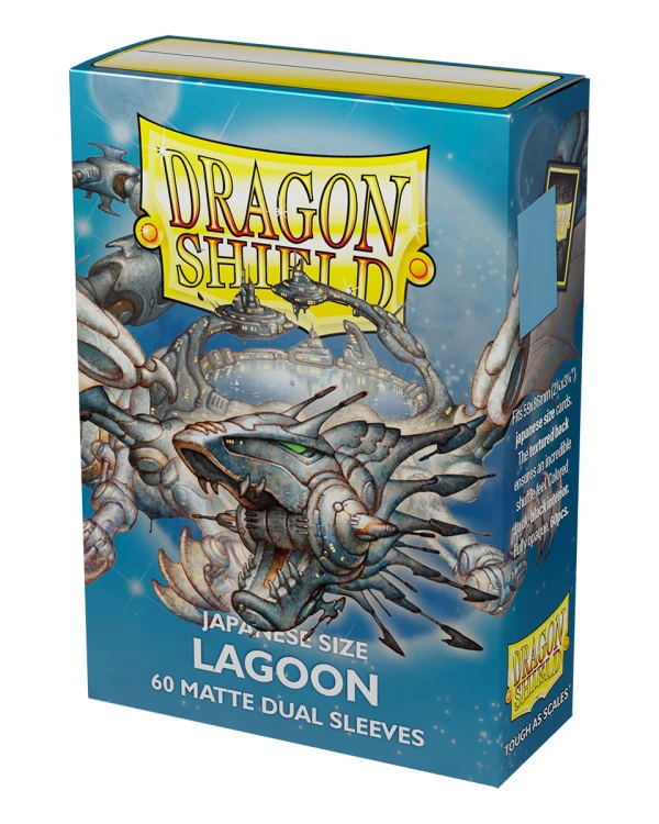 Koszulki na karty Dragon Shield Japanese Dual Matte - Lagoon - 60 sztuk.jpg