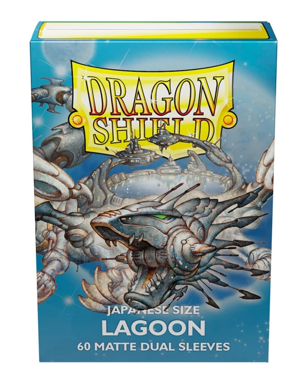 Koszulki na karty Dragon Shield Japanese Dual Matte - Lagoon - 60 sztuk 1.jpg