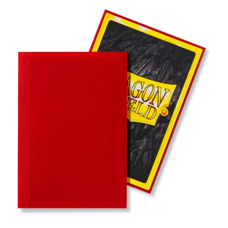 Koszulki na karty Dragon Shield Japanese Matte - Crimson - 60 sztuk 3.jpg