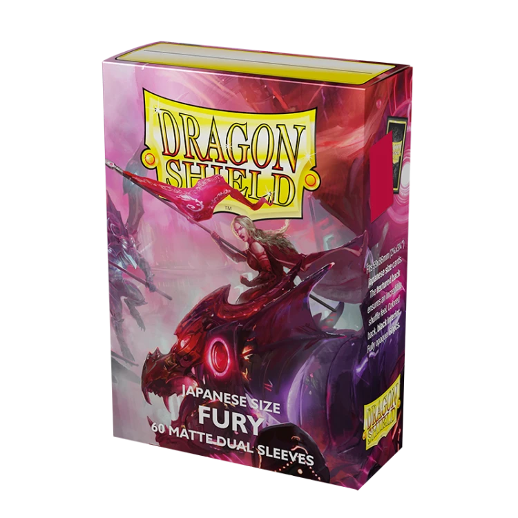 Koszulki na karty Dragon Shield Japanese Dual Matte - Fury - 60 sztuk.png
