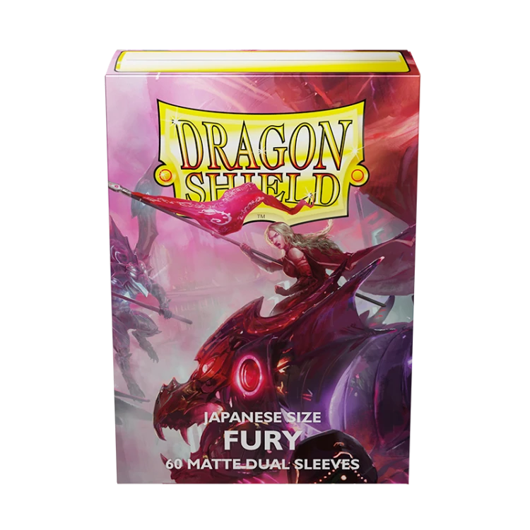 Koszulki na karty Dragon Shield Japanese Dual Matte - Fury - 60 sztuk 1.png