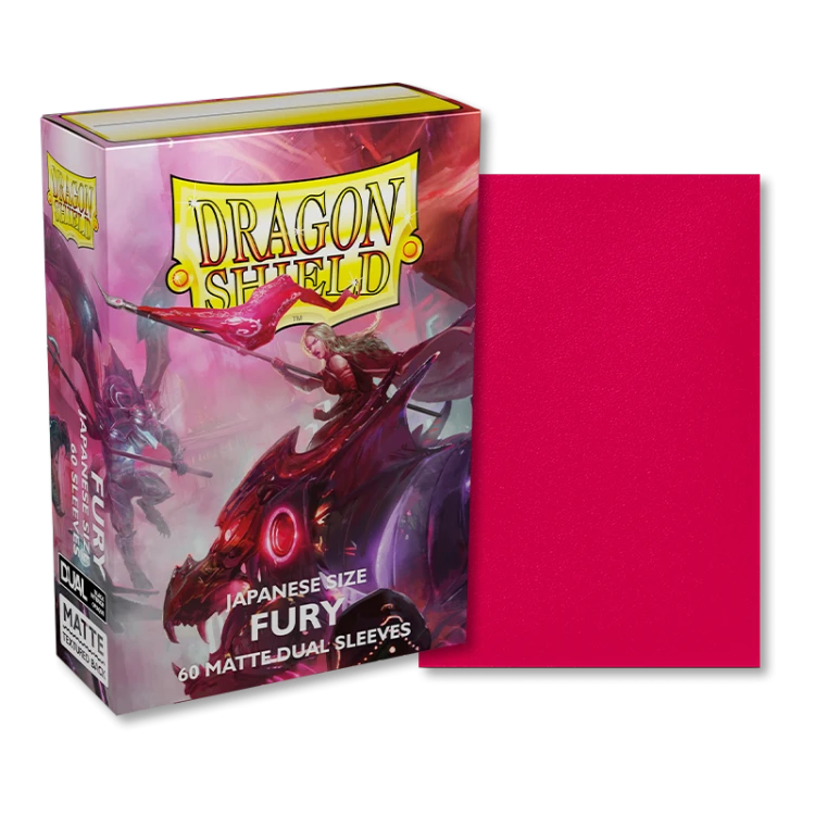 Koszulki na karty Dragon Shield Japanese Dual Matte - Fury - 60 sztuk 4.png