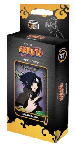 Naruto Mythos TCG Konoha Shidō Team Set – Sasuke- 2nd Edition.webp