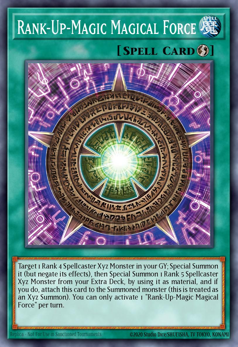 Rank-Up-Magic Magical Force (Rare)  TCG Trading Card | zarc.pl