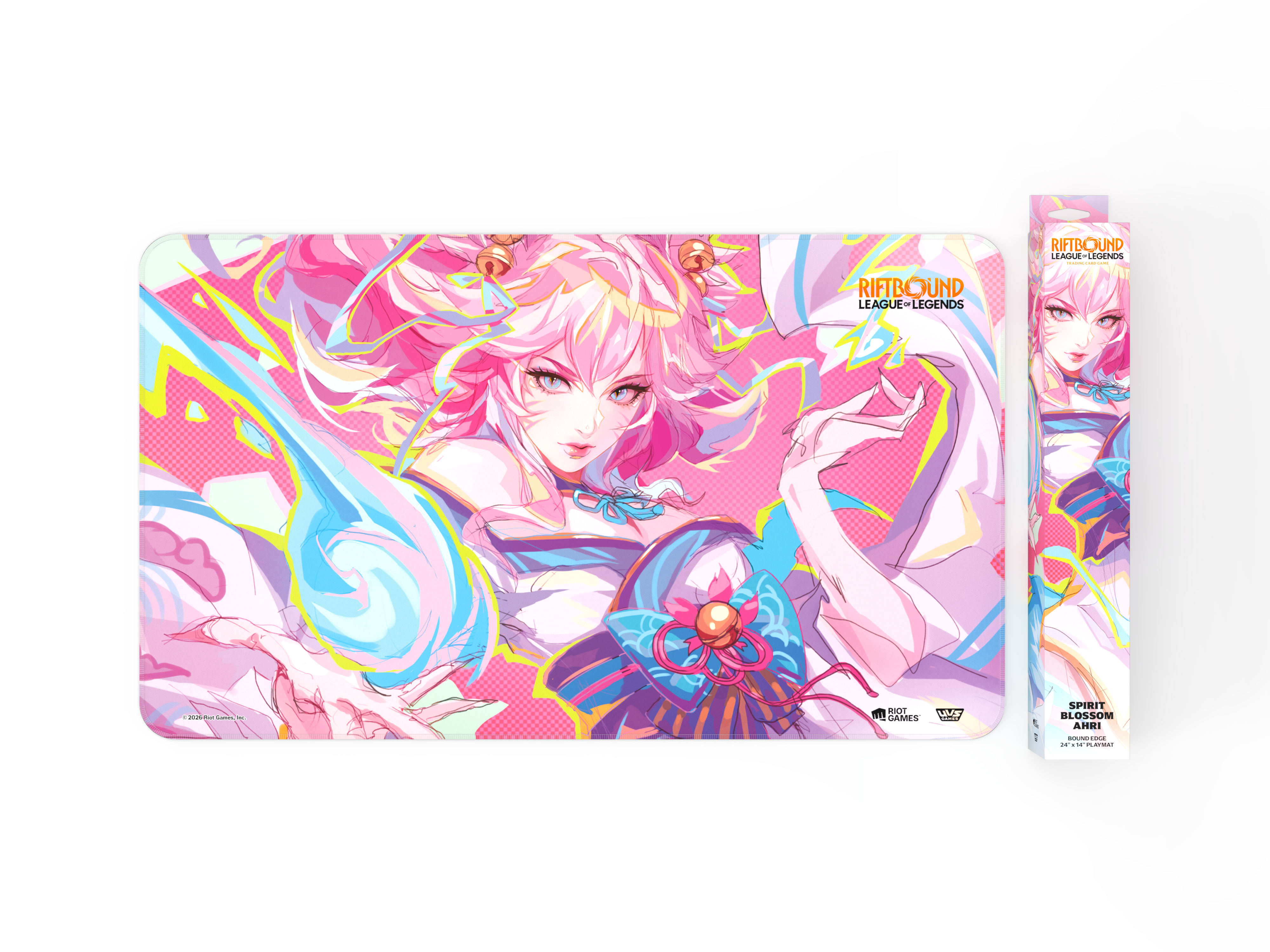 Riftbound: League of Legends TCG - Spiritforged Playmat: Spirit Blossom Ahri TCG Trading Card | zarc.pl Riftbound: League of Legends TCG - Spiritforged Playmat: Spirit Blossom Ahri TCG Trading Card | zarc.pl